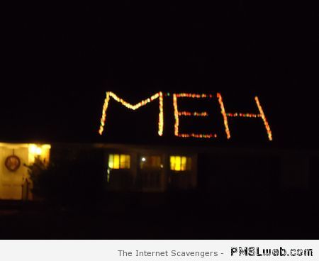 Meh Christmas light at PMSLweb.com