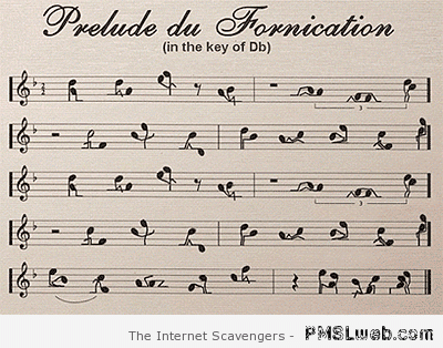 Funny prelude de fornication at PMSLweb.com