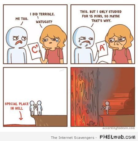 You have a special place in hell humor at PMSLweb.com