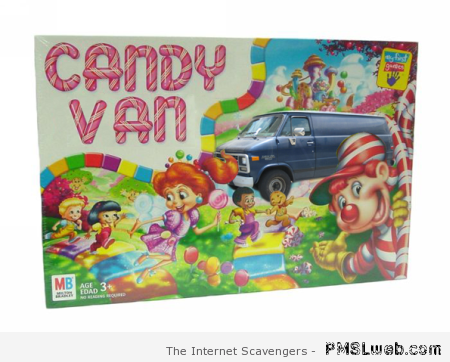 Candy van board game at PMSLweb.com