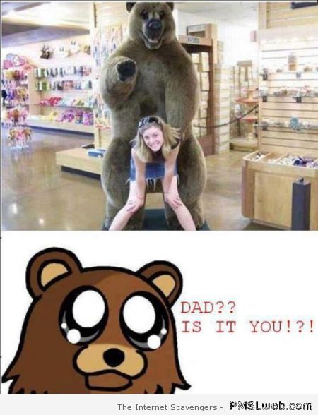 Pedo bear dad humor at PMSLweb.com