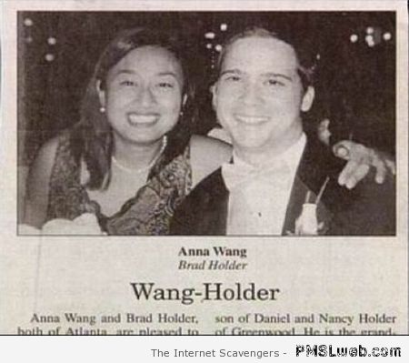 Wang  Holder wedding announcement at PMSLweb.com