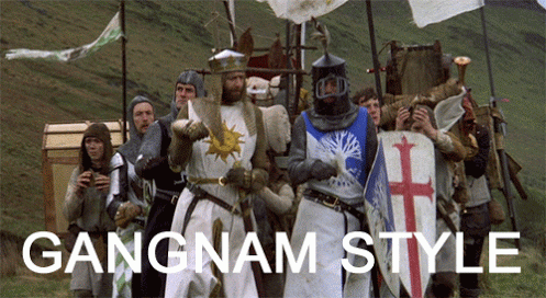 Medieval gangnam syle at PMSLweb.com