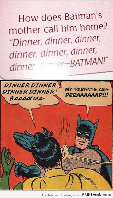 Batman joke fail – Friday hilarity at PMSLweb.com