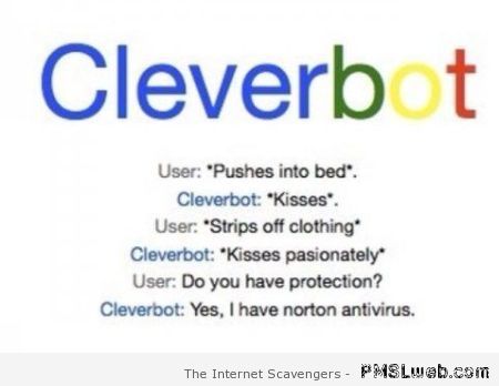 Cleverbot humor at PMSLweb.com