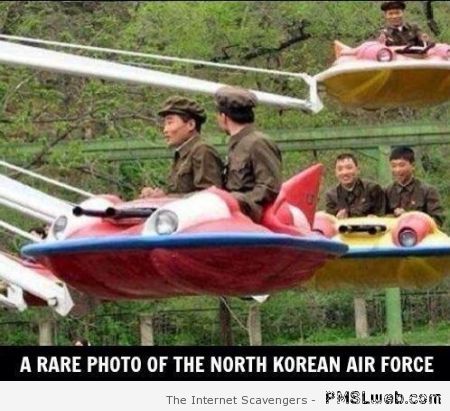 North Korean air force humor at PMSLweb.com