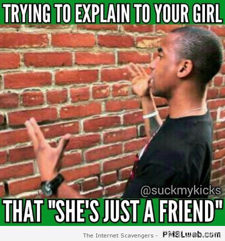She’s just a friend meme – Funny Sunday pictures at PMSLweb.com