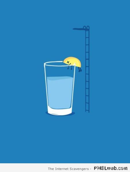 Diving lemon humor at PMSLweb.com