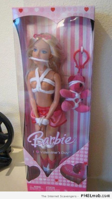 Funny S&M Barbie at PMSLweb.com