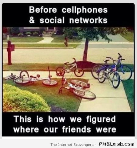 Before cell phones and social networks at PMSLweb.com