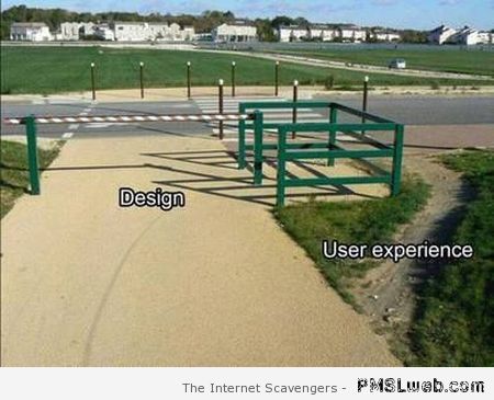 Funny design vs user experience at PMSLweb.com