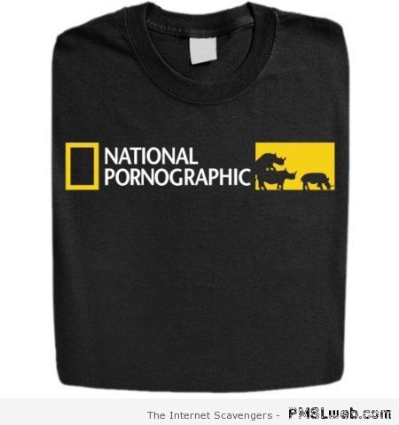 National pornographic T-shirt at PMSLweb.com