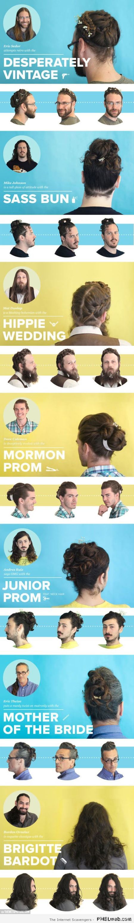 Funny hairstyles for men at PMSLweb.com