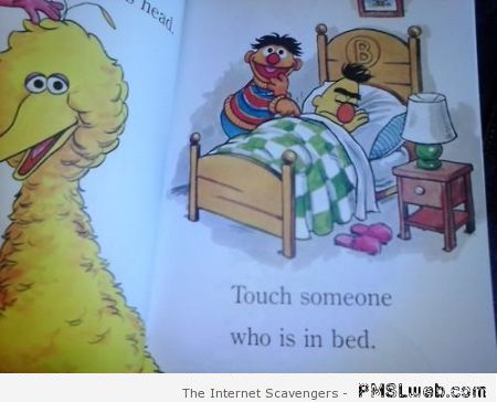 Funny Sesame street book fail – Weekend nonsense at PMSLweb.com