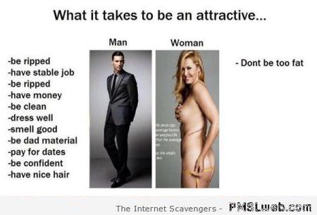 What it takes to be attractive humor – Foolish Hump day at PMSLweb.com