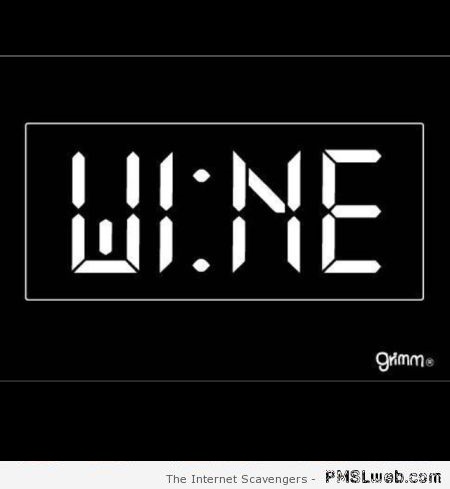 Funny wine O’clock at PMSLweb.com