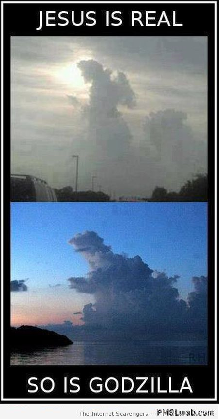 Jesus and Godzilla are real funny at PMSLweb.com