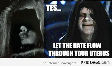 Funny Star Wars ultrasound – Tuesday sarcasm at PMSLweb.com