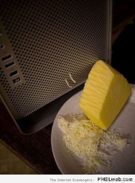Stupid cheese grating life hack at PMSLweb.com
