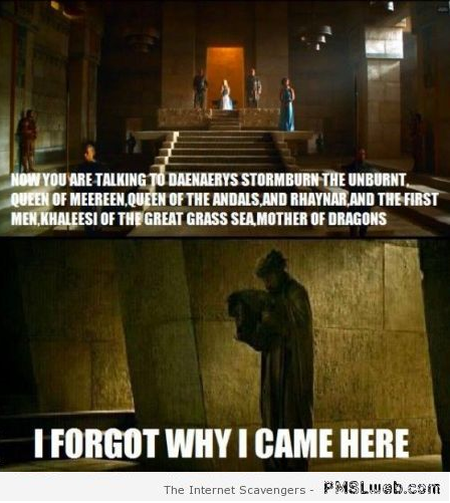 Funny daenerys targaryen meme – Game of thrones funnies at PMSLweb.com