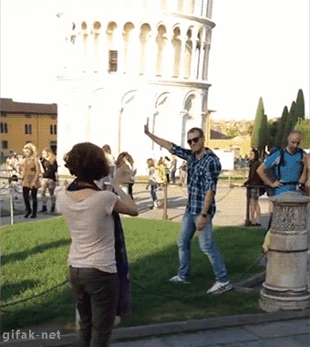 Funny tour of Pisa prank – TGIF giggles at PMSLweb.com