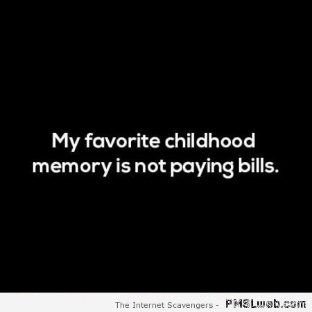 My favorite childhood memory – Daily funnies at PMSLweb.com