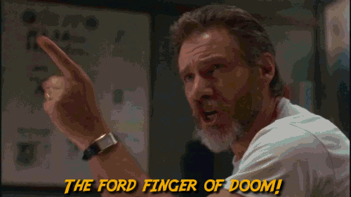 The Ford finger of doom humor at PMSLweb.com