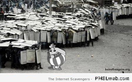 Obelix and riots funny � PMSL funnies  at PMSLweb.com