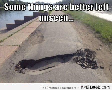 Some things are better left unseen meme at PMSLweb.com