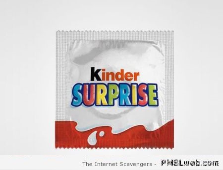 Kinder surprise condom at PMSLweb.com
