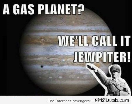 Funny Jewpiter meme at PMSLweb.com