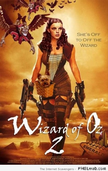 Funny wizard of oz parody at PMSLweb.com