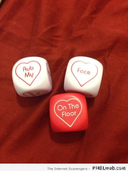 Funny love dice fail at PMSLweb.com