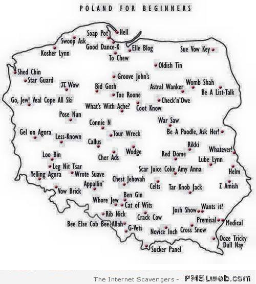 Guide to pronouncing Polish city names at PMSLweb.com
