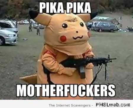 Badass Pikachu meme – Jokey Hump day at PMSLweb.com
