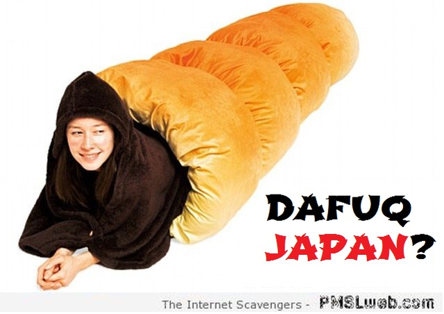 Dafuq Japan sleeping bag at PMSLweb.com