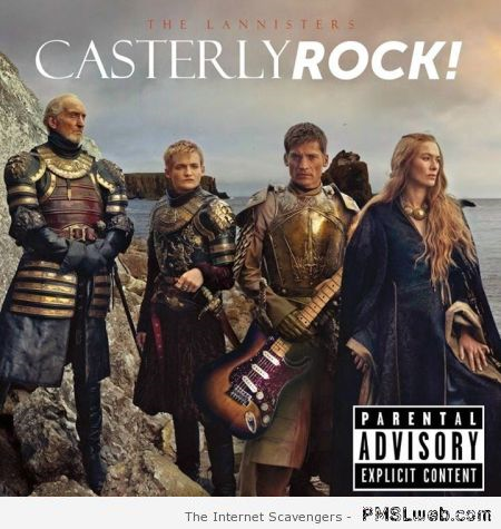 Funny Game of Thrones lannister�s rock band at PMSLweb.com