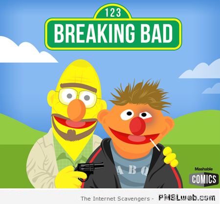 Sesame street breaking bad – Tuesday guffaws at PMSLweb.com