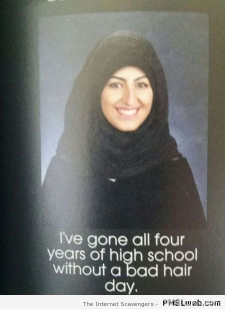Funny Muslim year book quote – Humorous pictures at PMSLweb.com
