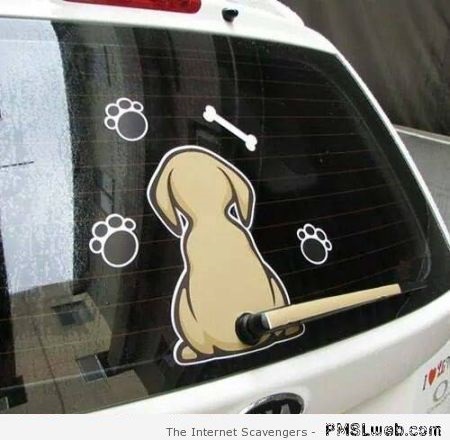 Dog tail windscreen wiper at PMSLweb.com