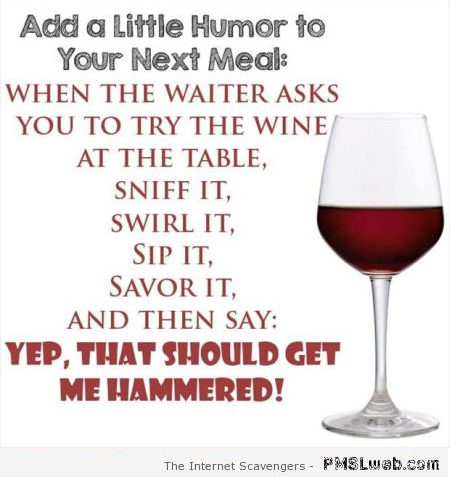 Funny wine prank – Funny Monday arena at PMSLweb.com