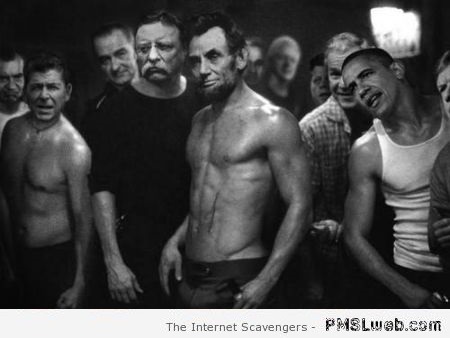 Funny American presidents gang at PMSLweb.com