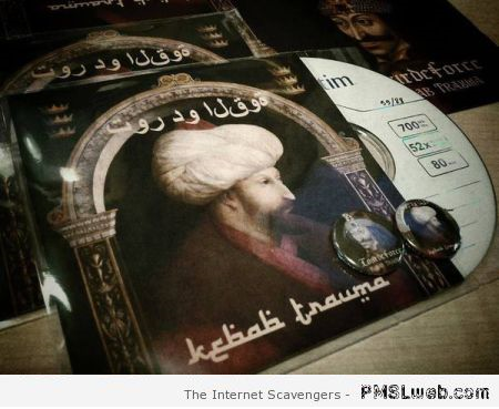 Funny fake Arabic CD at PMSLweb.com