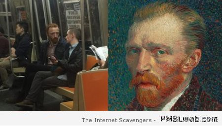 Van Gogh is alive humor at PMSLweb.com