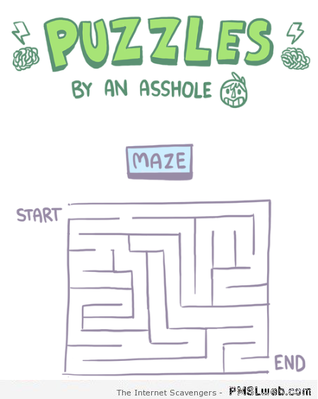 Puzzles by an A**hole at PMSLweb.com
