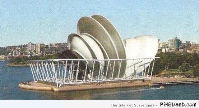 Sydney opera house humor at PMSLweb.com