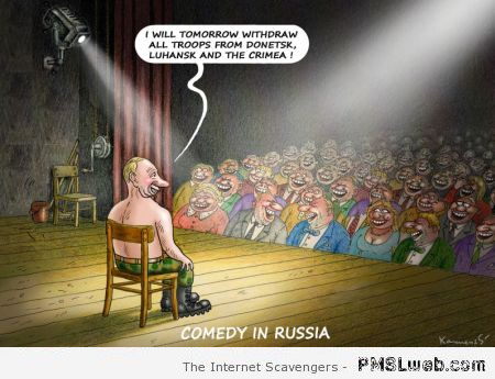 Comedy in Russia cartoon at PMSLweb.com