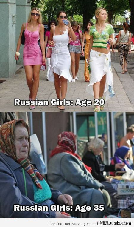 Russian girls meme at PMSLweb.com
