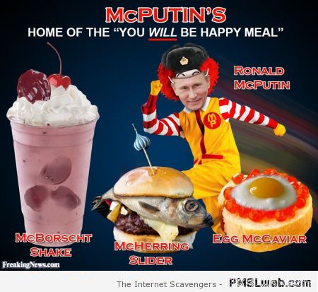 Russian McDonalds parody at PMSLweb.com