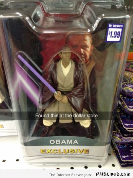 Jedi Obama action figure – Funny America at PMSLweb.com